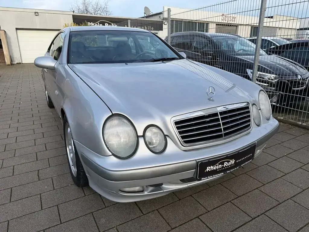 Gebraucht Mercedes CLK200 Elegance 136 PS (100 kW) 1998 Silber Coupé