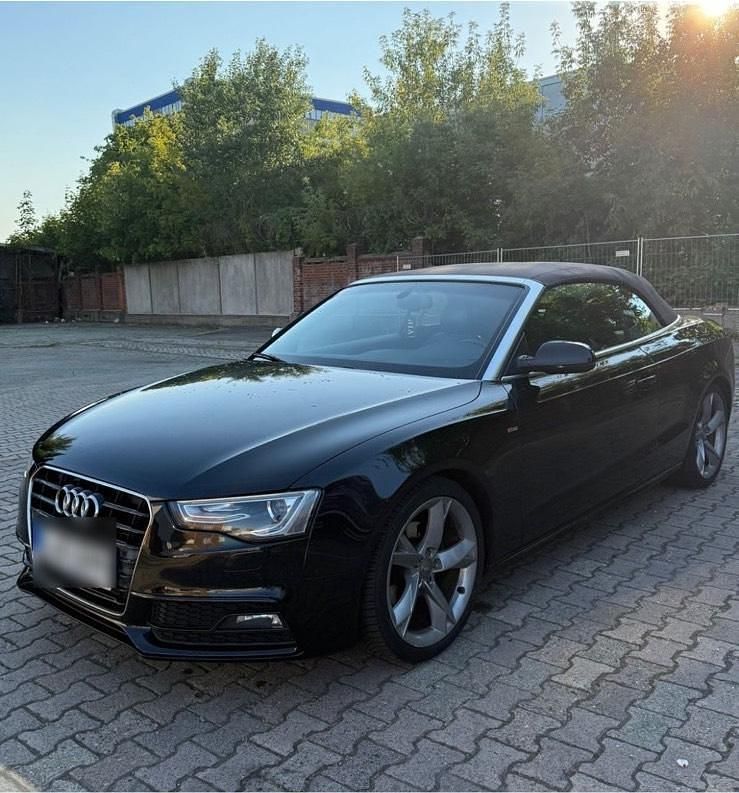Schwarz Gebraucht 2014 Audi A5 Cabriolet Cabrio | 10.000 € (Guter Preis) - Bild 1/4