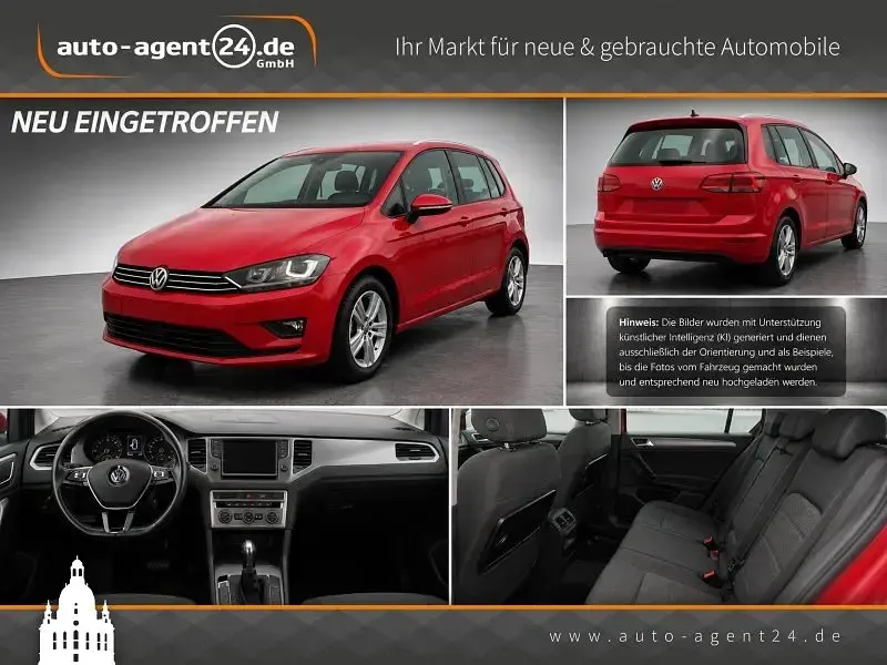 Używany VW Golf Sportsvan Pro 110 KM (80 kW) 2015 Minivan
