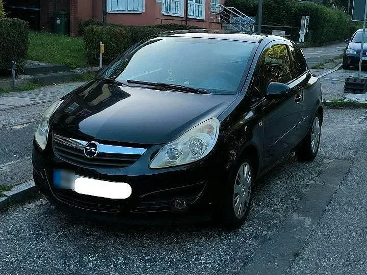 Gebraucht Opel Corsa 60 PS (44 kW) 2007 Schwarz Kleinwagen