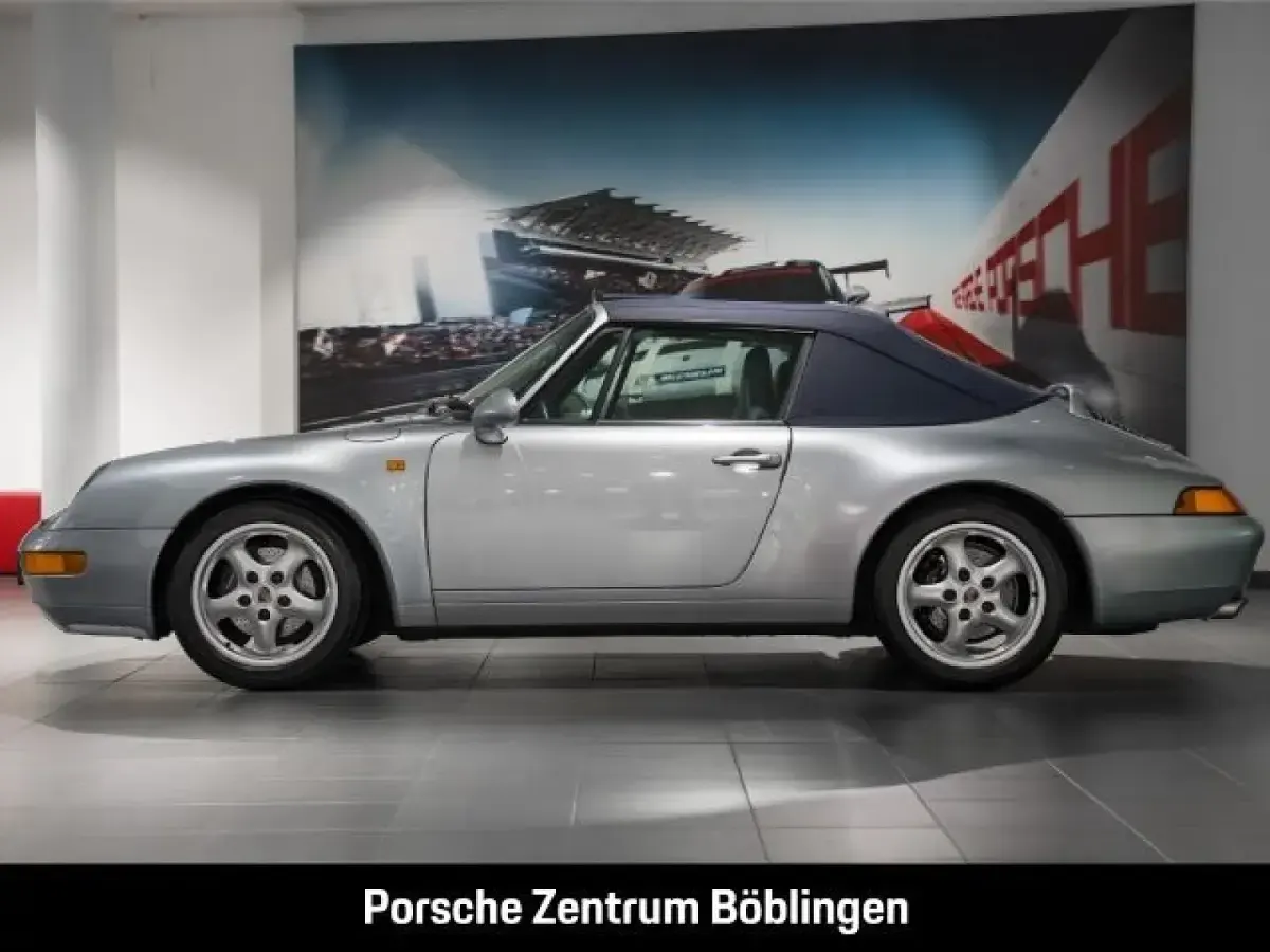 Gebraucht Porsche 911 Carrera Cabriolet 272 PS (200 kW) 1994 Silber Cabrio