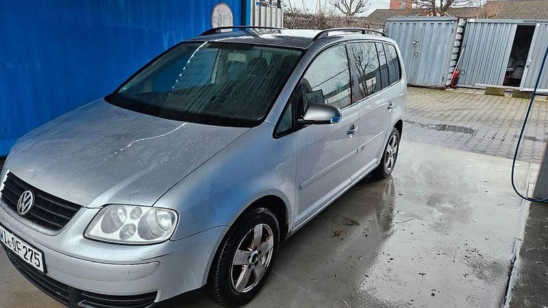 Gebraucht VW Touran 102 PS (75 kW) 2006 Silber Van / Kleinbus