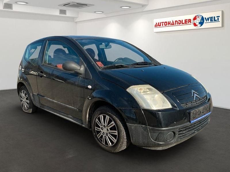 Gebraucht Citroën C2 Comfort 73 PS (53 kW) 2004 Schwarz Kleinwagen