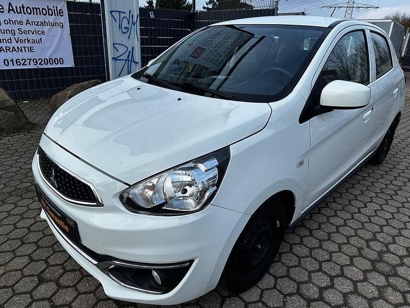 Gebraucht Mitsubishi Space Star Basis 71 PS (52 kW) 2019 Weiß Kleinwagen