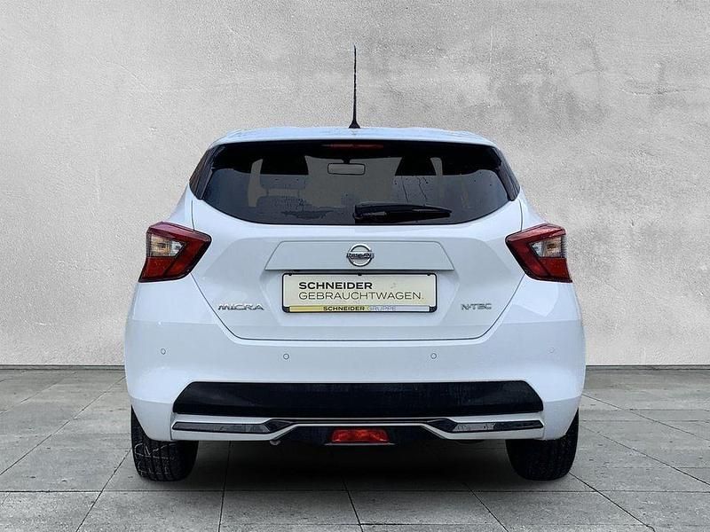 Gebraucht Nissan Micra N-TEC 101 PS (74 kW) 2020 Weiß Kleinwagen