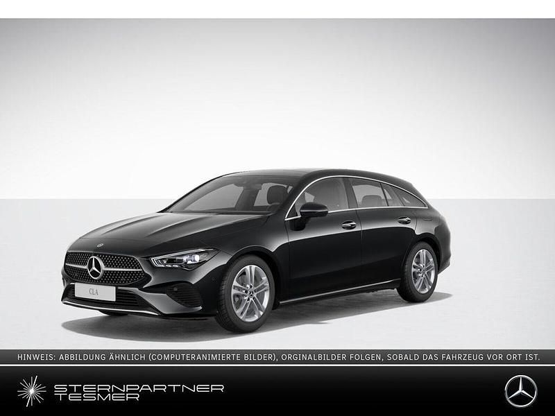 Schwarz Gebraucht 2024 Mercedes CLA200 Progressive Limousine | 34.890 € (Fairer Preis) - Bild 1/3