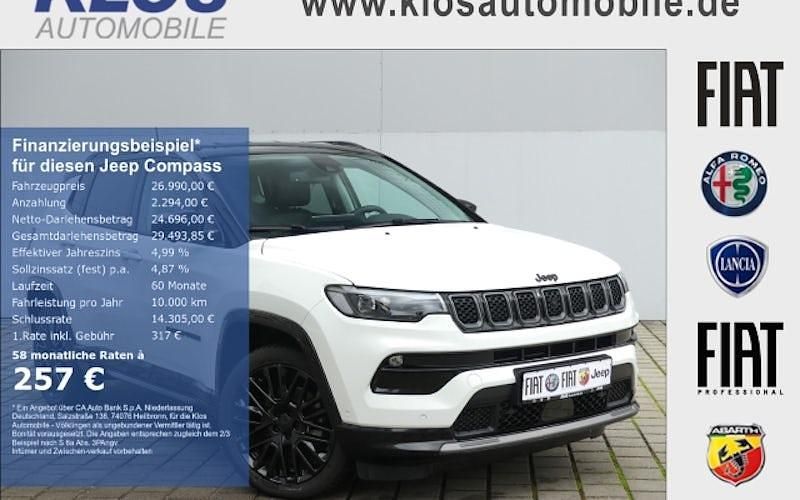 Weiß Gebraucht 2024 Jeep Compass SUV | 25.990 € (Guter Preis) - Bild 1/4