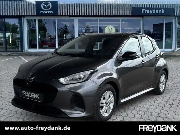 Lead grey Gebraucht 2024 Mazda 2 Center-Line | 21.990 € (Fairer Preis) - Bild 1/4