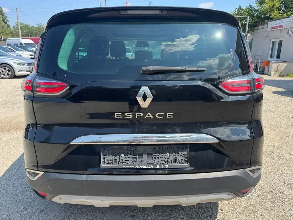 Gebraucht Renault Espace Intens 160 PS (117 kW) 2016 Schwarz Van / Kleinbus