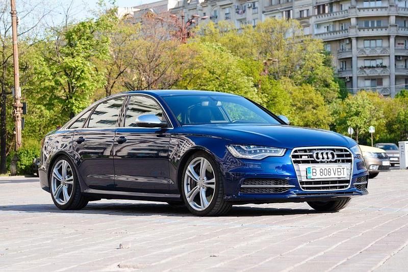 Blau Gebraucht 2014 Audi S6 Sport Limousine | 21.900 € (Superpreis) - Bild 1/4