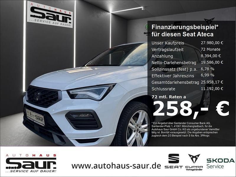 Blanco nevada/nevada white Gebraucht 2025 Seat Ateca FR SUV | 27.980 € (Superpreis) - Bild 1/4