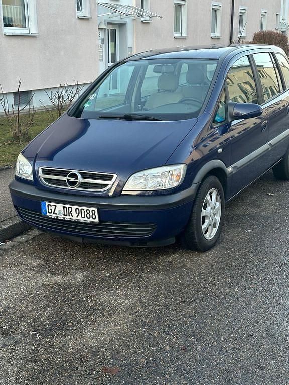 Blau Gebraucht 2005 Opel Zafira Njoy Van / Kleinbus | 1.550 € (Fairer Preis) - Bild 1/4