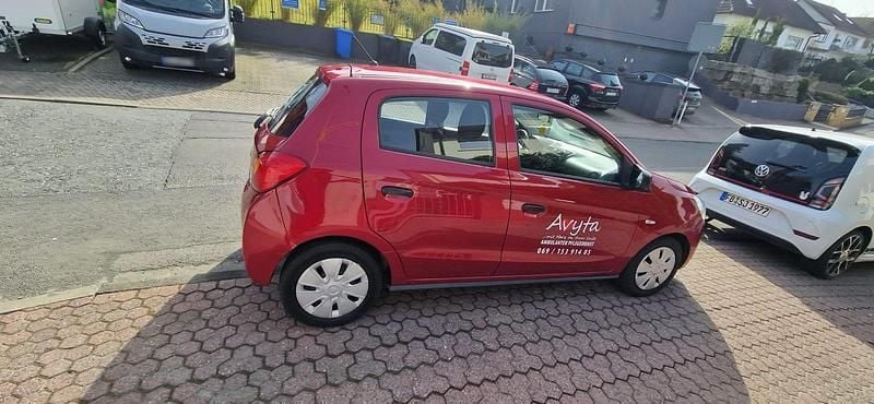 Gebraucht Mitsubishi Space Star 71 PS (52 kW) 2014 Rot Van / Kleinbus
