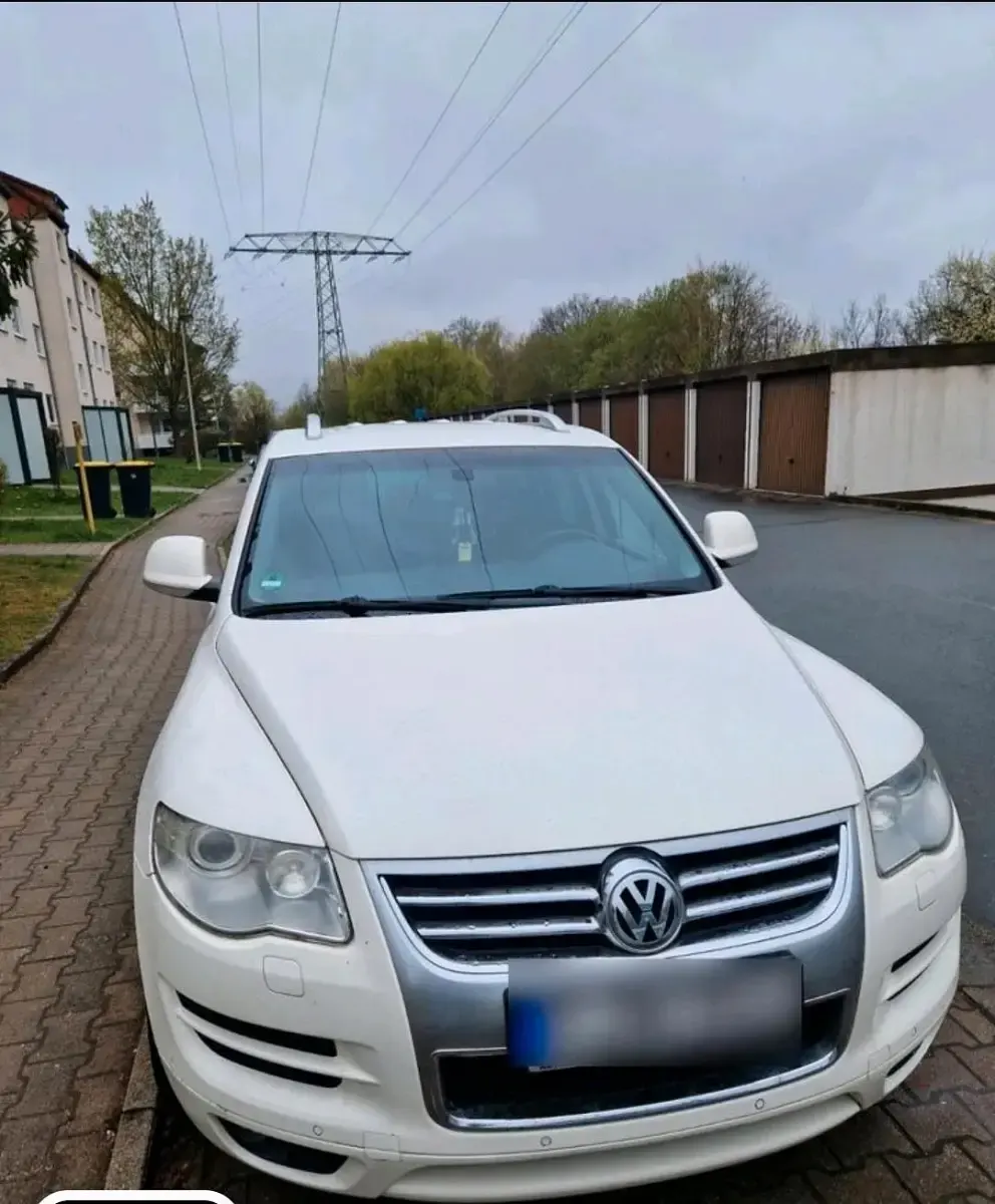 Gebraucht VW Touareg R 239 PS (175 kW) 2008 Weiß SUV