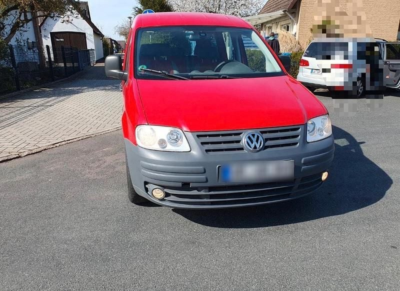 Gebraucht VW Caddy 80 PS (58 kW) 2009 Rot Van / Kleinbus