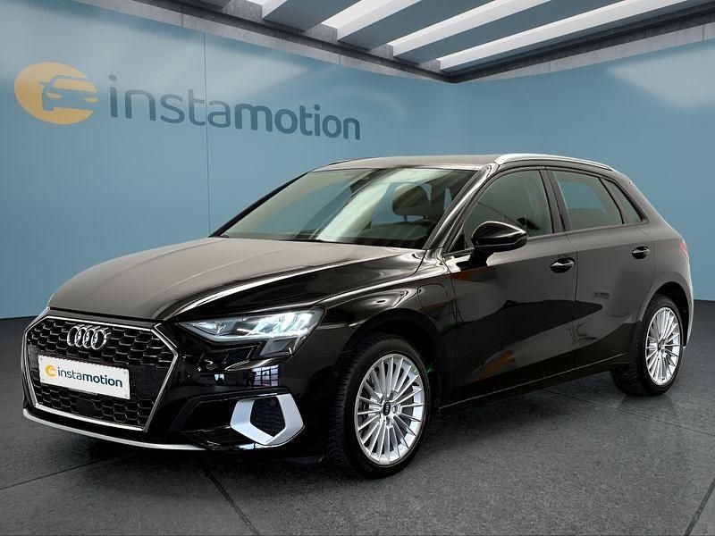 Schwarz Gebraucht 2021 Audi A3 Sportback e-tron Kleinwagen | 24.999 € (Fairer Preis) - Bild 1/4