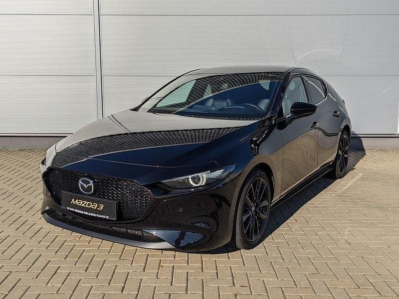 Neu Mazda 3 Nagisa 140 PS (102 kW) 2026 Schwarz Limousine