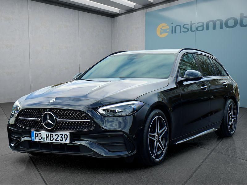 Schwarz Gebraucht 2024 Mercedes C200 Kombi | 40.449 € (Etwas zu teuer) - Bild 1/4