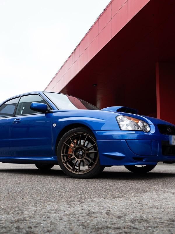 Gebraucht Subaru Impreza 305 PS (224 kW) 2003 Blau Limousine