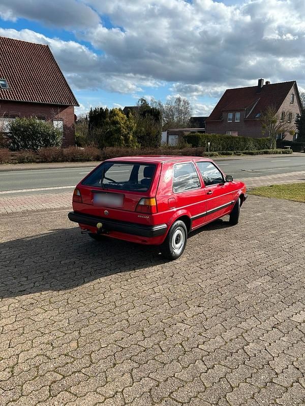 Gebraucht VW Golf II 54 PS (39 kW) 1987 Rot Kleinwagen