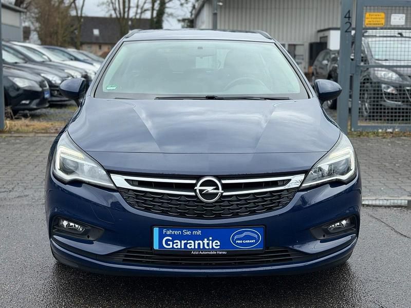 Gebraucht Opel Astra Edition 110 PS (80 kW) 2017 Blau Kombi