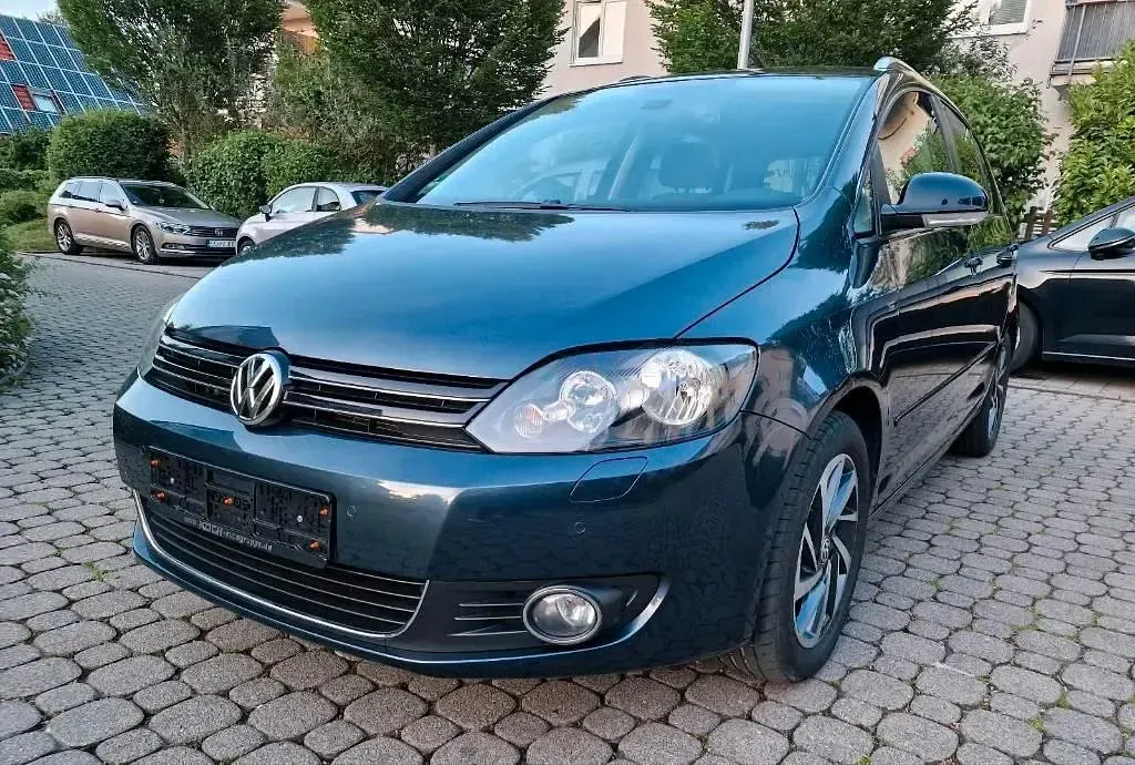 Gebraucht VW Golf Plus Cross Style 122 PS (89 kW) 2012 Blau Van / Kleinbus
