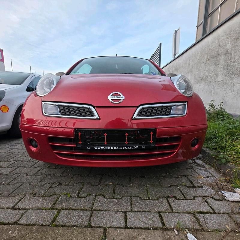 Rot Gebraucht 2009 Nissan Micra Limousine | 3.550 € (Teuer) - Bild 1/4