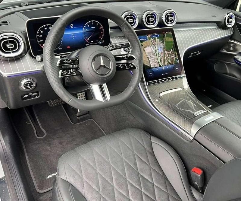 Gebraucht Mercedes CLE450 AMG Line Premium 381 PS (280 kW) 2024 Alpingrauunilack Coupé