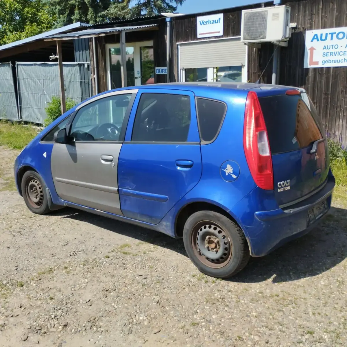 Gebraucht Mitsubishi Colt 95 PS (69 kW) 2006 Blau Kleinwagen