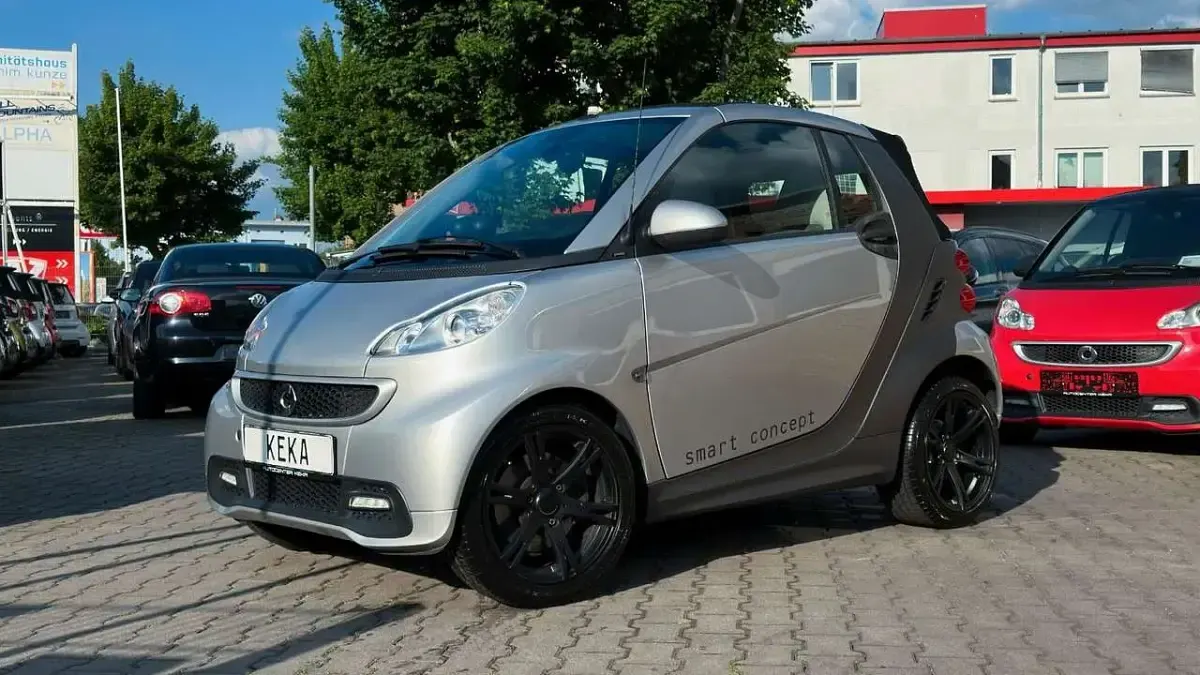 Usata Smart ForTwo Cabrio 84 CV (61 kW) 2012 Argento Cabrio