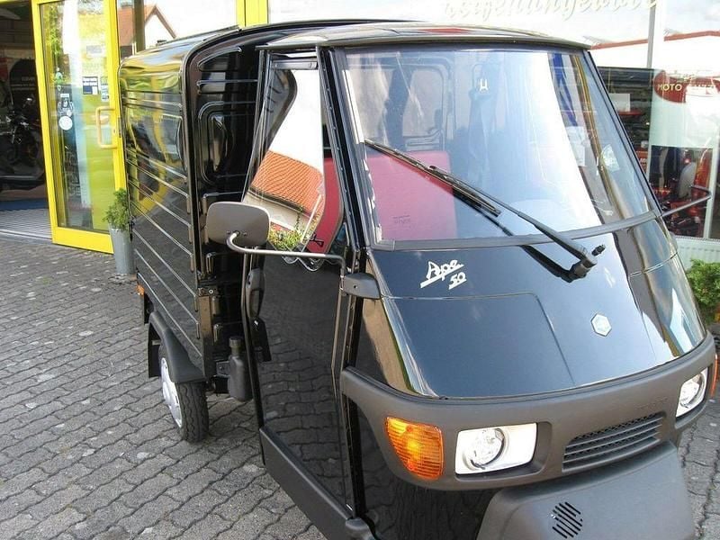Neu Piaggio APE 2026 Schwarz