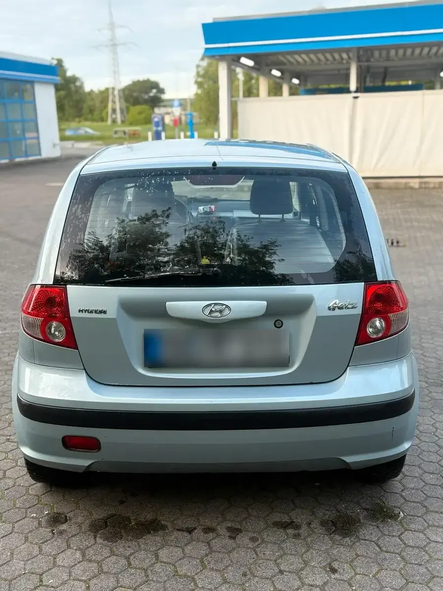 Gebraucht Hyundai Getz 72 PS (52 kW) 2004 Blau Kleinwagen