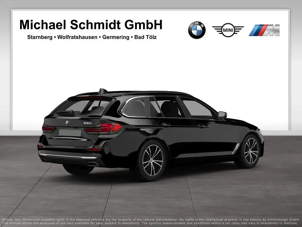 Usata BMW 530e Sport Line 184 CV (135 kW) 2022 Nero Station wagon