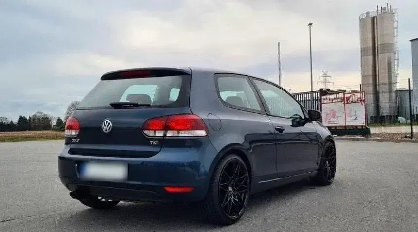 Gebraucht VW Golf VI Highline 122 PS (89 kW) 2009 Blau Kleinwagen