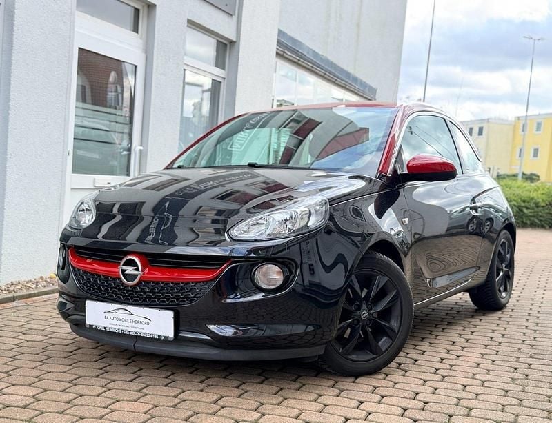 Gebraucht Opel Adam Glam 69 PS (50 kW) 2017 Schwarz Kleinwagen
