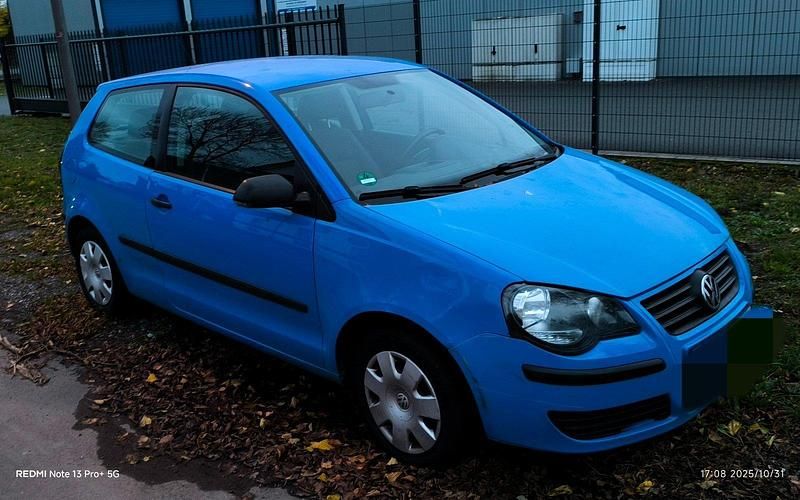 Blau Gebraucht 2009 VW Polo Trendline Kleinwagen | 999 € (Superpreis) - Bild 1/4
