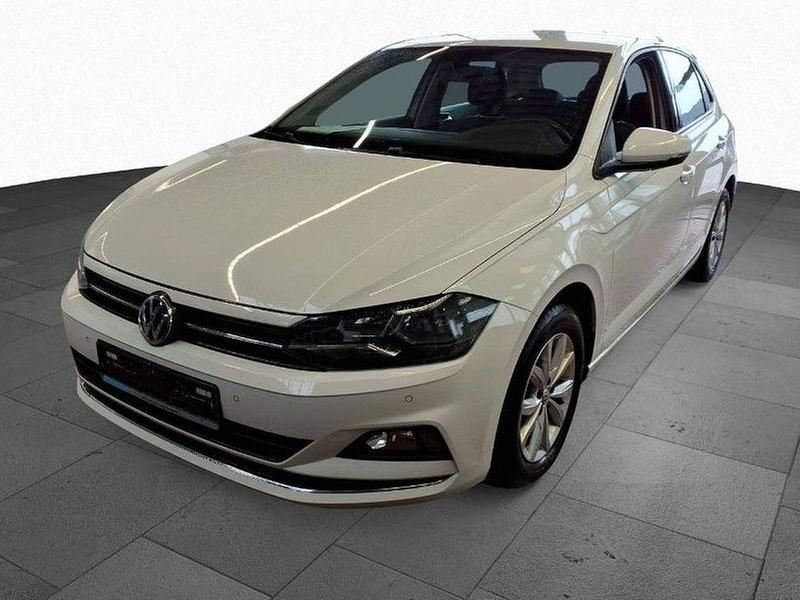 Gebraucht VW Polo Highline 95 PS (69 kW) 2019 Weiß Kleinwagen
