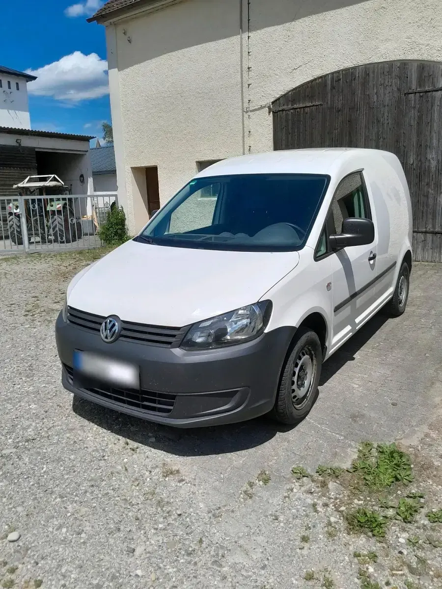 Gebraucht VW Caddy 75 PS (55 kW) 2014 Weiß Van / Kleinbus