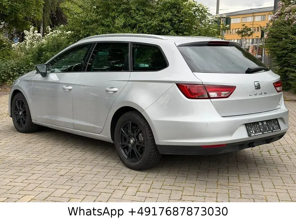 Gebraucht Seat Leon ST Style 110 PS (80 kW) 2016 "estrella" silber Kombi