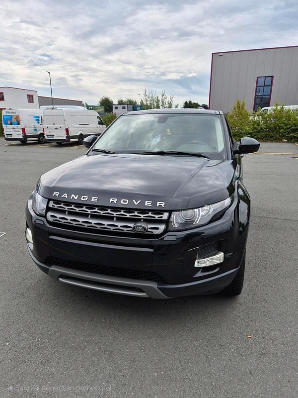 Schwarz Gebraucht 2013 Land Rover Range Rover evoque SUV | 11.500 € (Teuer) - Bild 1/4