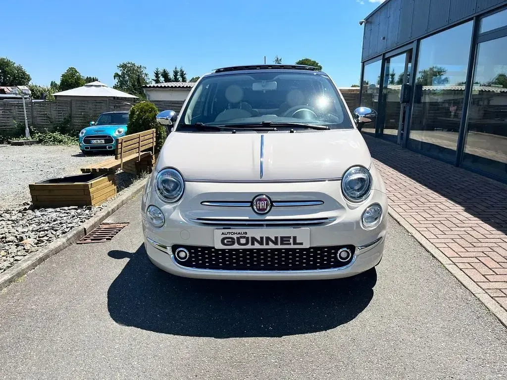 Gebraucht Fiat 500 Collezione 69 PS (50 kW) 2018 Beige Kleinwagen