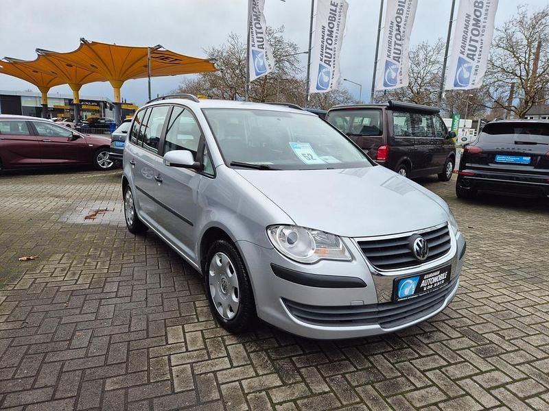 Gebraucht VW Touran Conceptline 105 PS (77 kW) 2008 Silber Van / Kleinbus