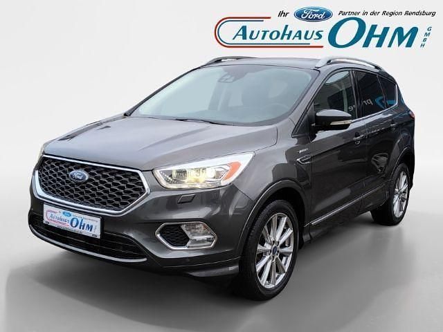 Grau Gebraucht 2017 Ford Kuga Vignale SUV | 19.990 € (Teuer) - Bild 1/3