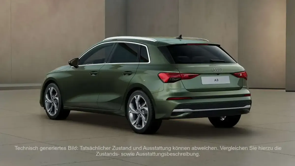 Second-hand Audi A3 Advanced Plus 116 CP (85 kW) 2025 Verde Berlinǎ