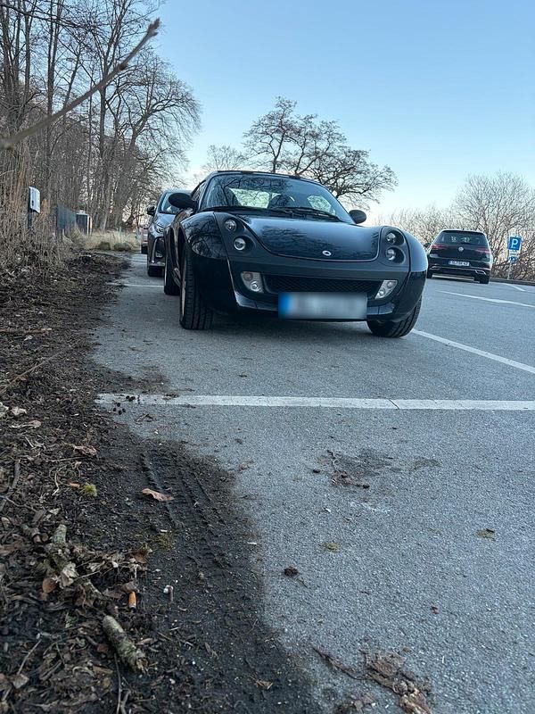 Usata Smart Roadster 82 CV (60 kW) 2004 Nero Cabrio