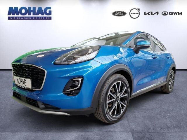 Blau Gebraucht 2021 Ford Puma Titanium SUV | 15.390 € (Guter Preis) - Bild 1/4