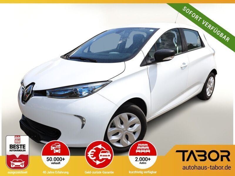 Weiss Gebraucht 2019 Renault Zoe Life Kleinwagen | 6.710 € - Bild 1/4
