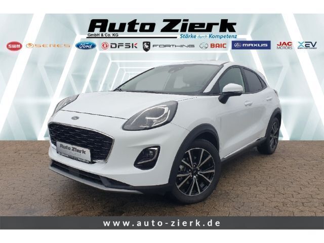 Weiss Gebraucht 2023 Ford Puma Titanium SUV | 19.490 € (Guter Preis) - Bild 1/4