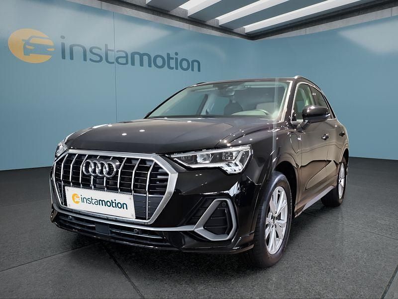 Schwarz Gebraucht 2022 Audi Q3 S-Line SUV | 28.599 € (Fairer Preis) - Bild 1/4