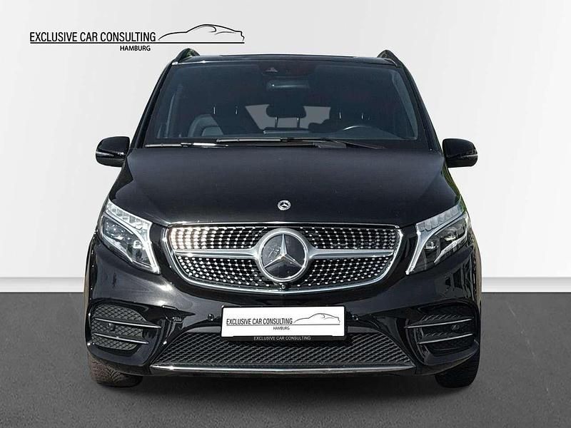 Gebraucht Mercedes V250 AMG line 190 PS (139 kW) 2022 Obsidianschwarz metallic Van / Kleinbus